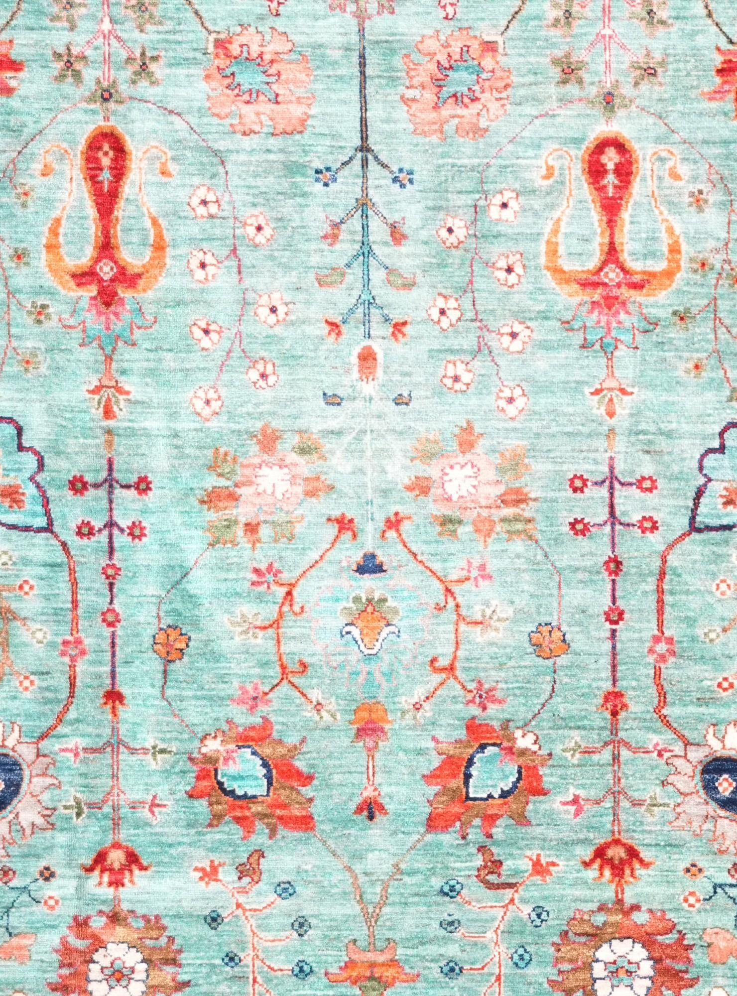 6' 8 x 9' 11 Hand Knotted Ariana Ziegler Rug