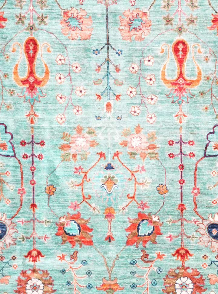 6' 8 x 9' 11 Hand Knotted Ariana Ziegler Rug