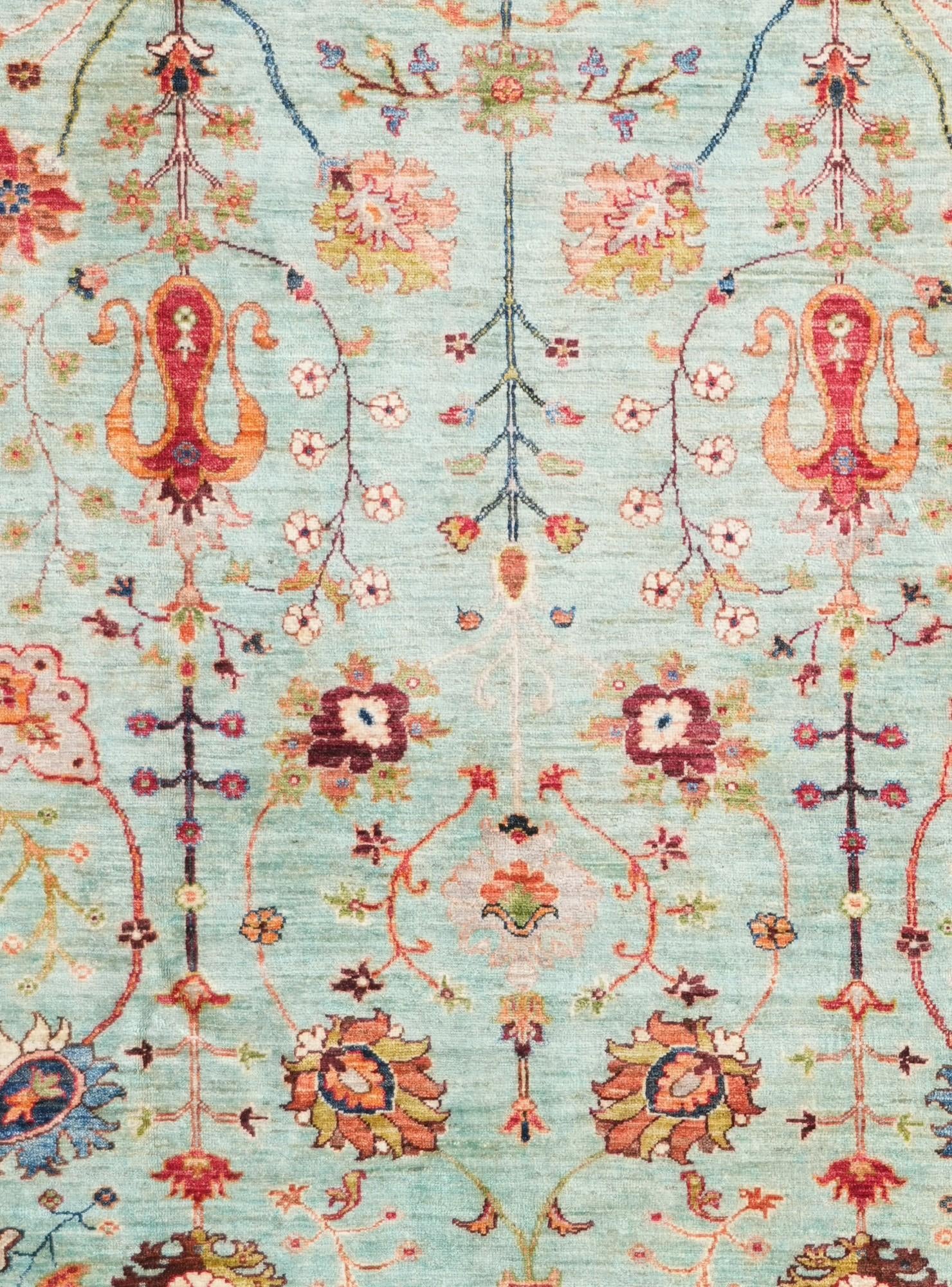6' 9 x 9' 4 Hand Knotted Ariana Ziegler Rug