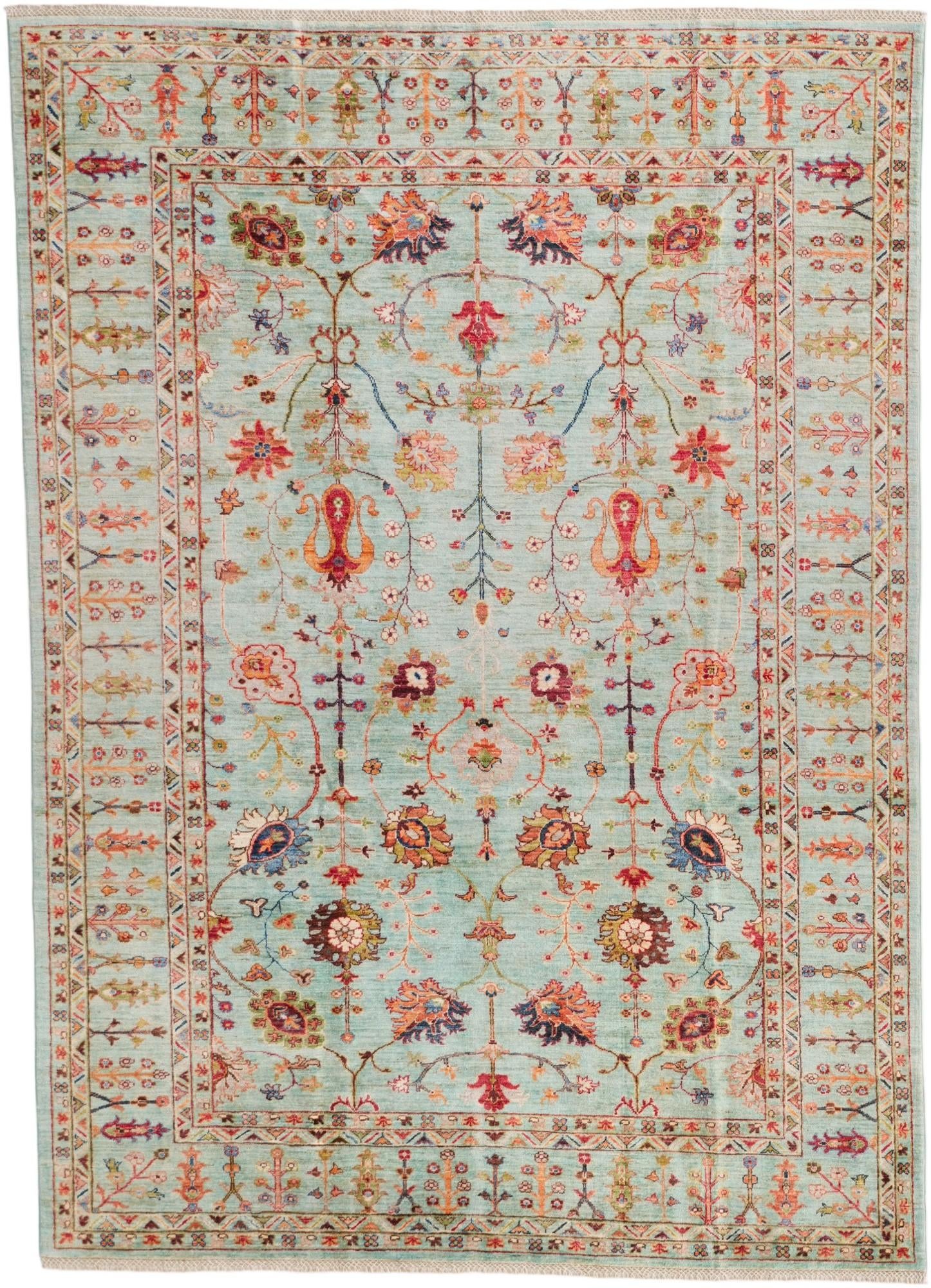 6' 9 x 9' 4 Hand Knotted Ariana Ziegler Rug
