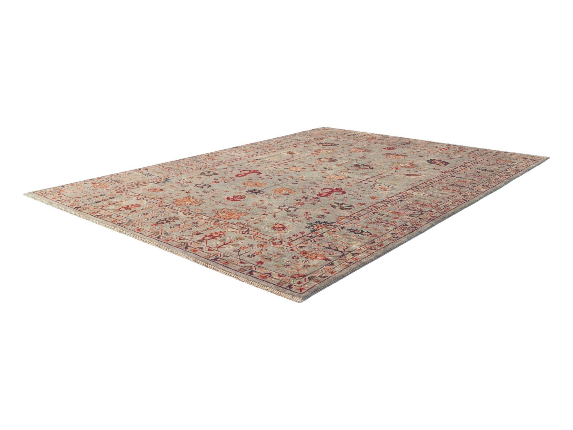 6' 11 x 9' 6 Hand Knotted Ariana Ziegler Rug