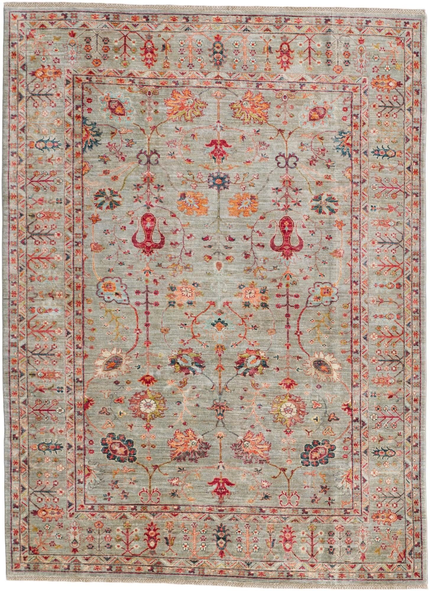 6' 11 x 9' 6 Hand Knotted Ariana Ziegler Rug