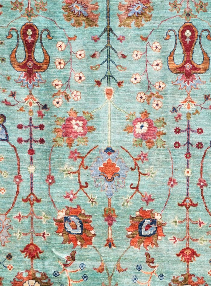 Detail image of 6' 7 x 10' 2 Hand Knotted Ariana Ziegler Rug