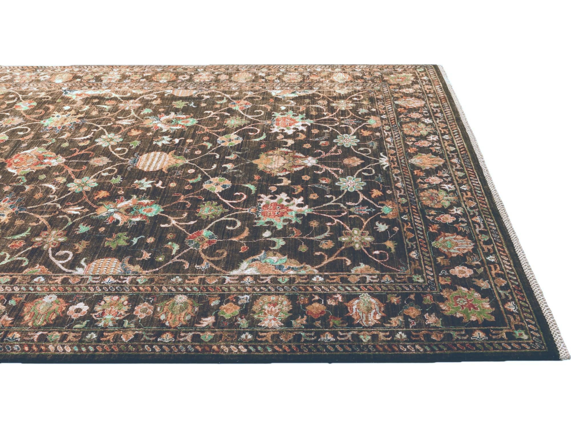 6' 10 x 9' 11 Hand Knotted Ariana Ziegler Rug