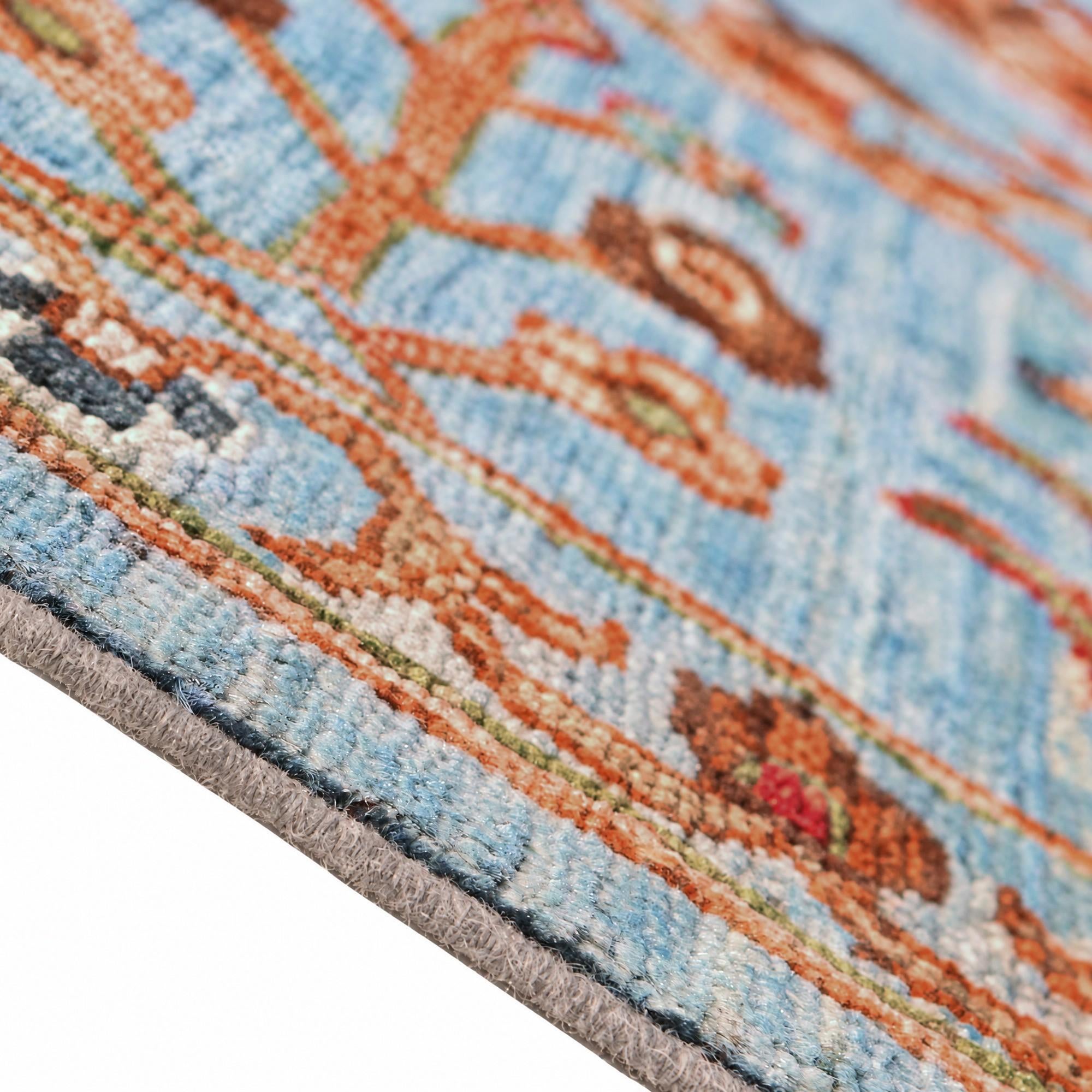210cm x 305cm Hand Knotted Ariana Ziegler Rug