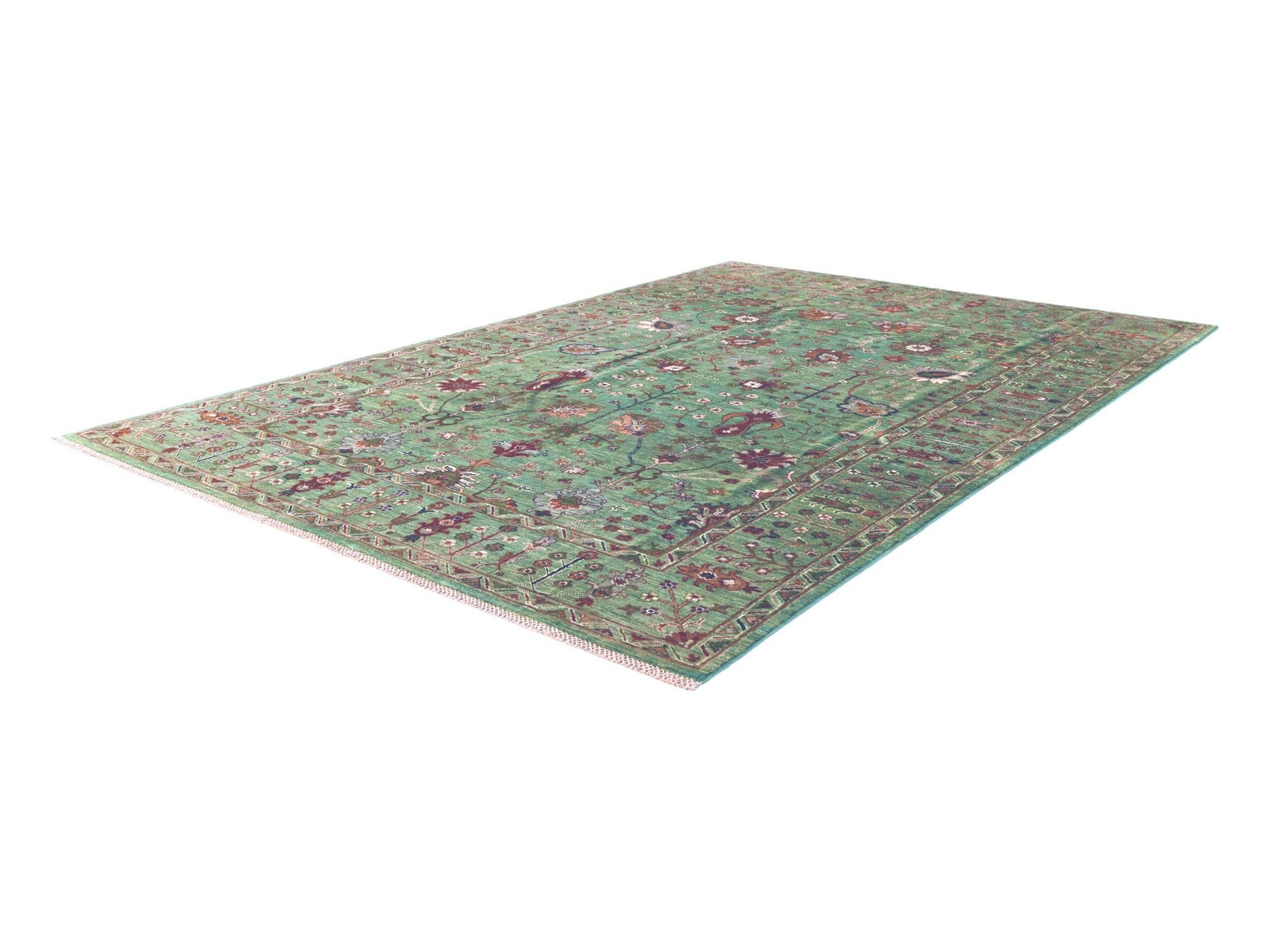 6' 8 x 9' 10 Hand Knotted Ariana Ziegler Rug