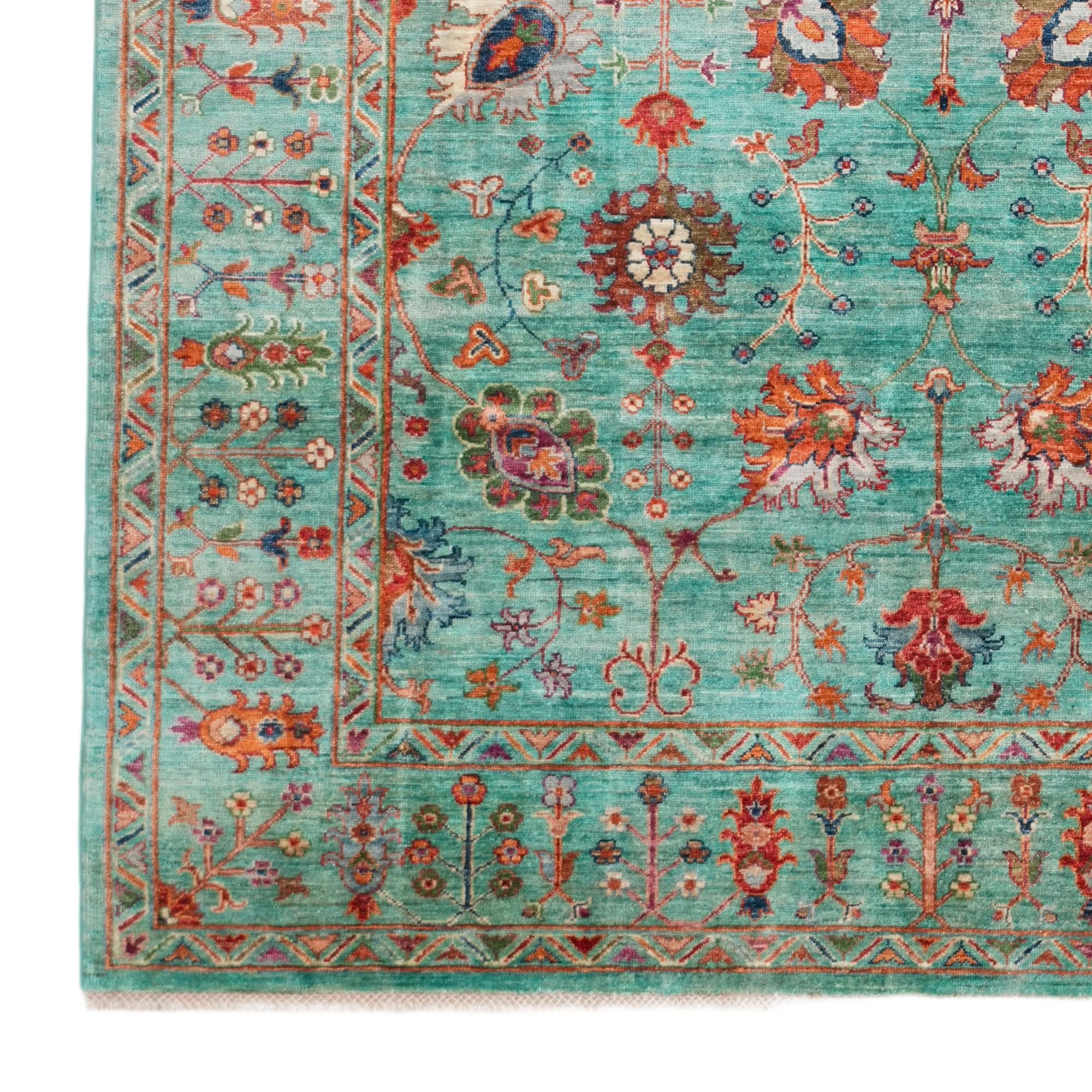 6' 8 x 9' 10 Hand Knotted Ariana Ziegler Rug