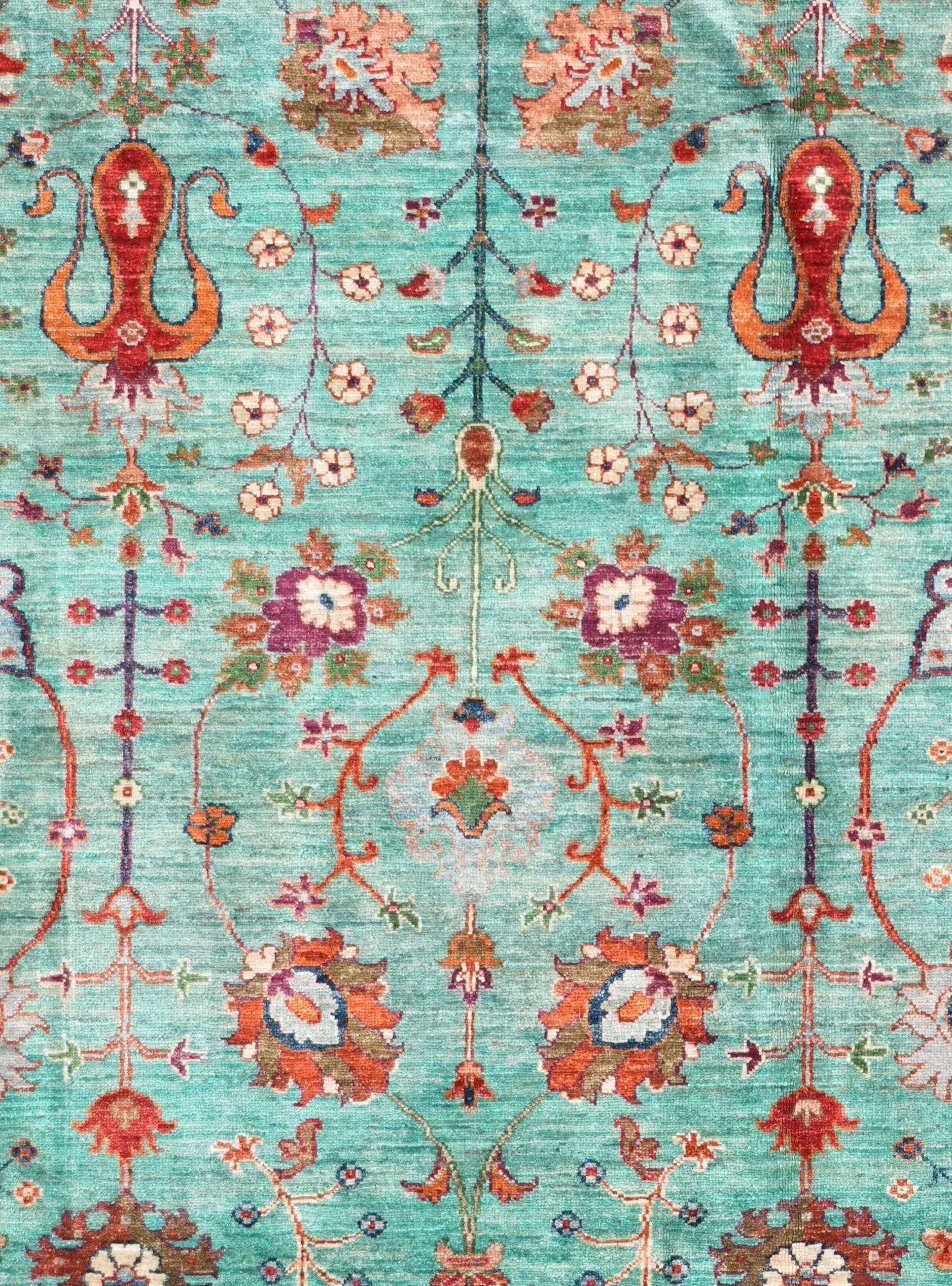 6' 8 x 9' 10 Hand Knotted Ariana Ziegler Rug