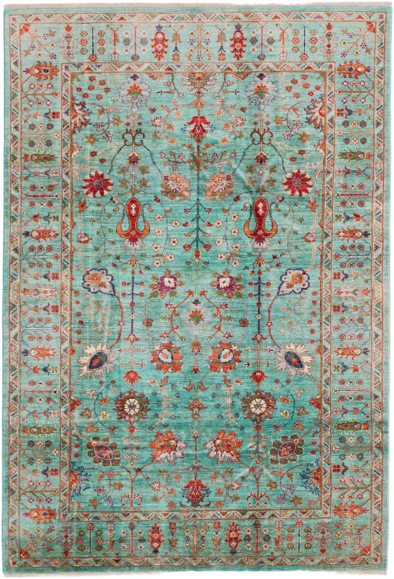 6' 8 x 9' 10 Hand Knotted Ariana Ziegler Rug