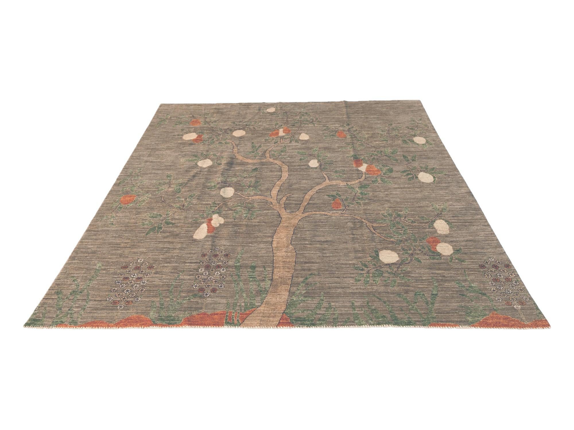 8' 6 x 9' 10 Hand Knotted Ariana Ziegler Rug