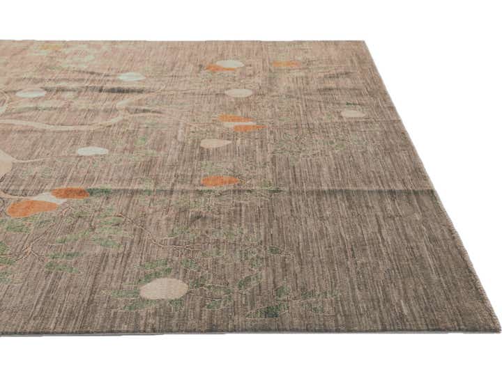 8' 6 x 9' 10 Hand Knotted Ariana Ziegler Rug