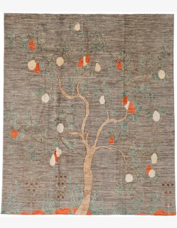 8' 6 x 9' 10 Hand Knotted Ariana Ziegler Rug
