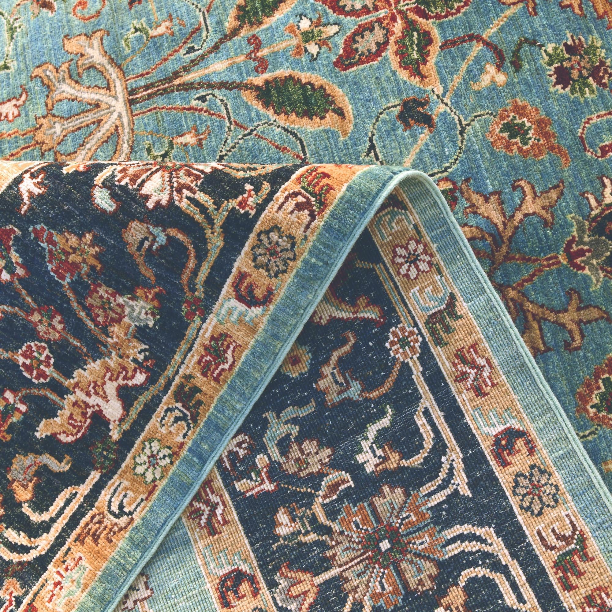 5' 9 x 8' Hand Knotted Ariana Ziegler Rug