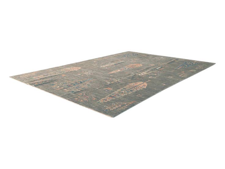 Detail image of 6' 9 x 9' 11 Hand Knotted Ariana Ziegler Rug