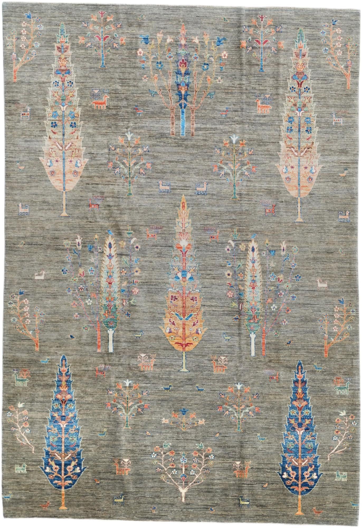 6' 9 x 9' 11 Hand Knotted Ariana Ziegler Rug