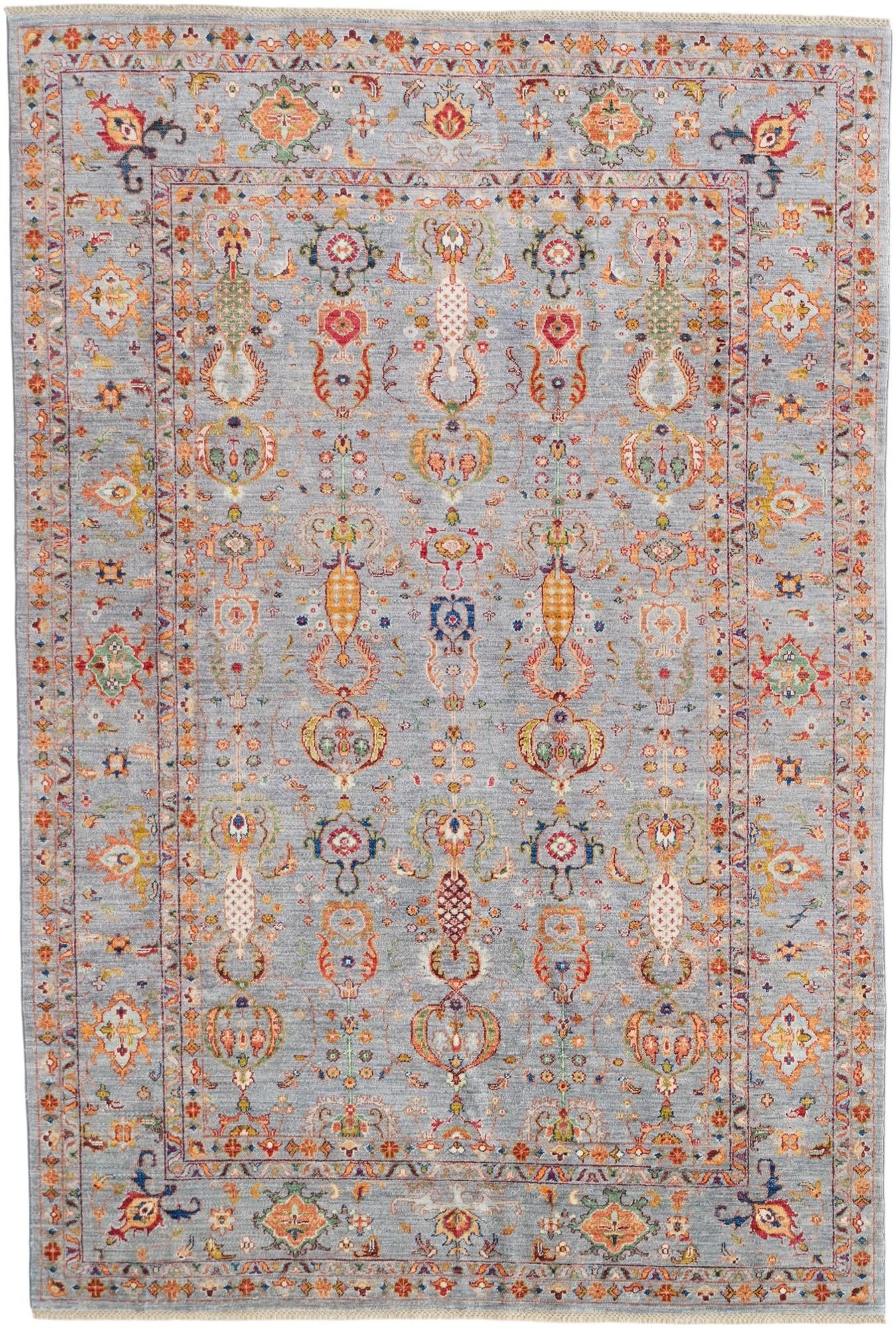 6' 5 x 9' 7 Hand Knotted Ariana Ziegler Rug