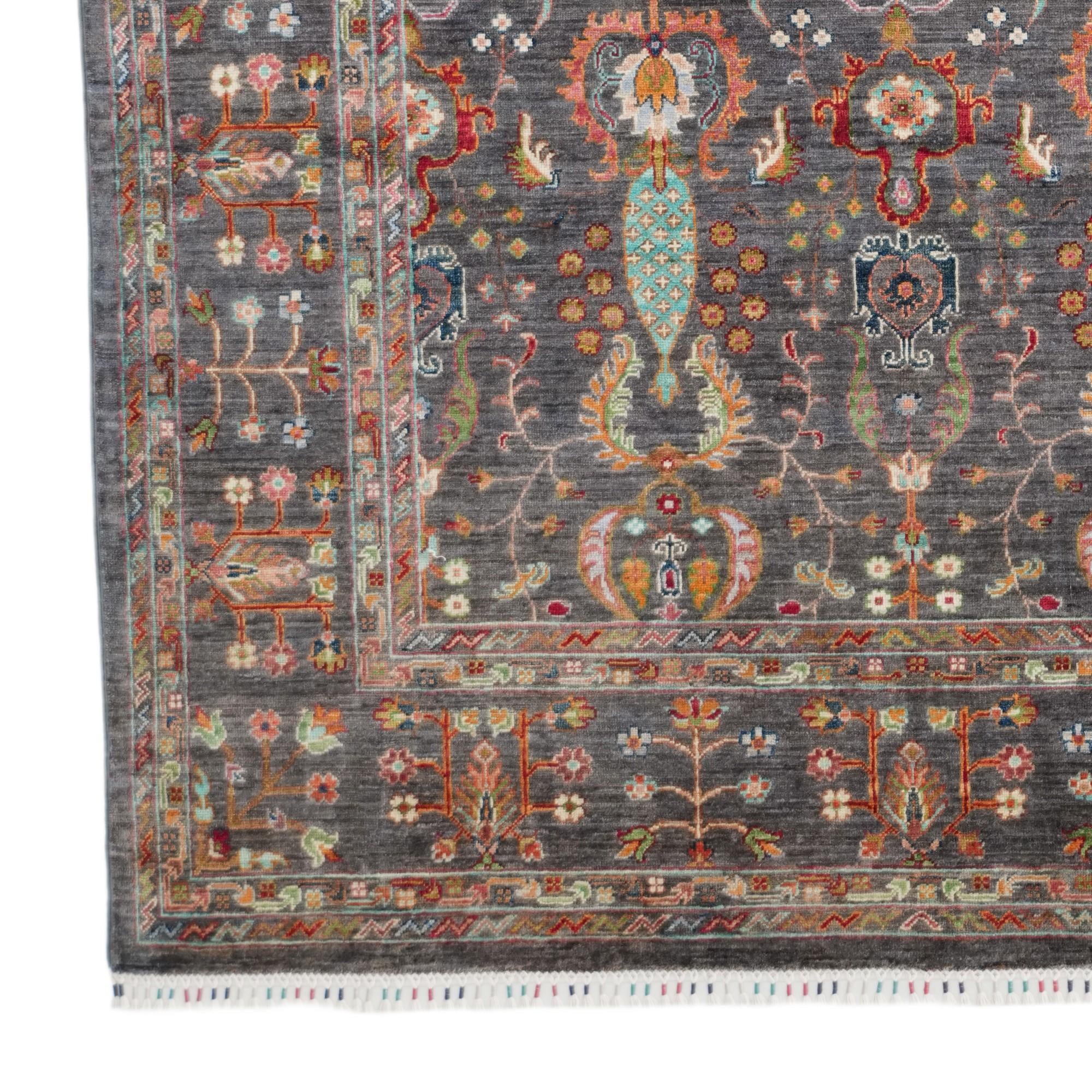 6' 5 x 9' 11 Hand Knotted Ariana Ziegler Rug