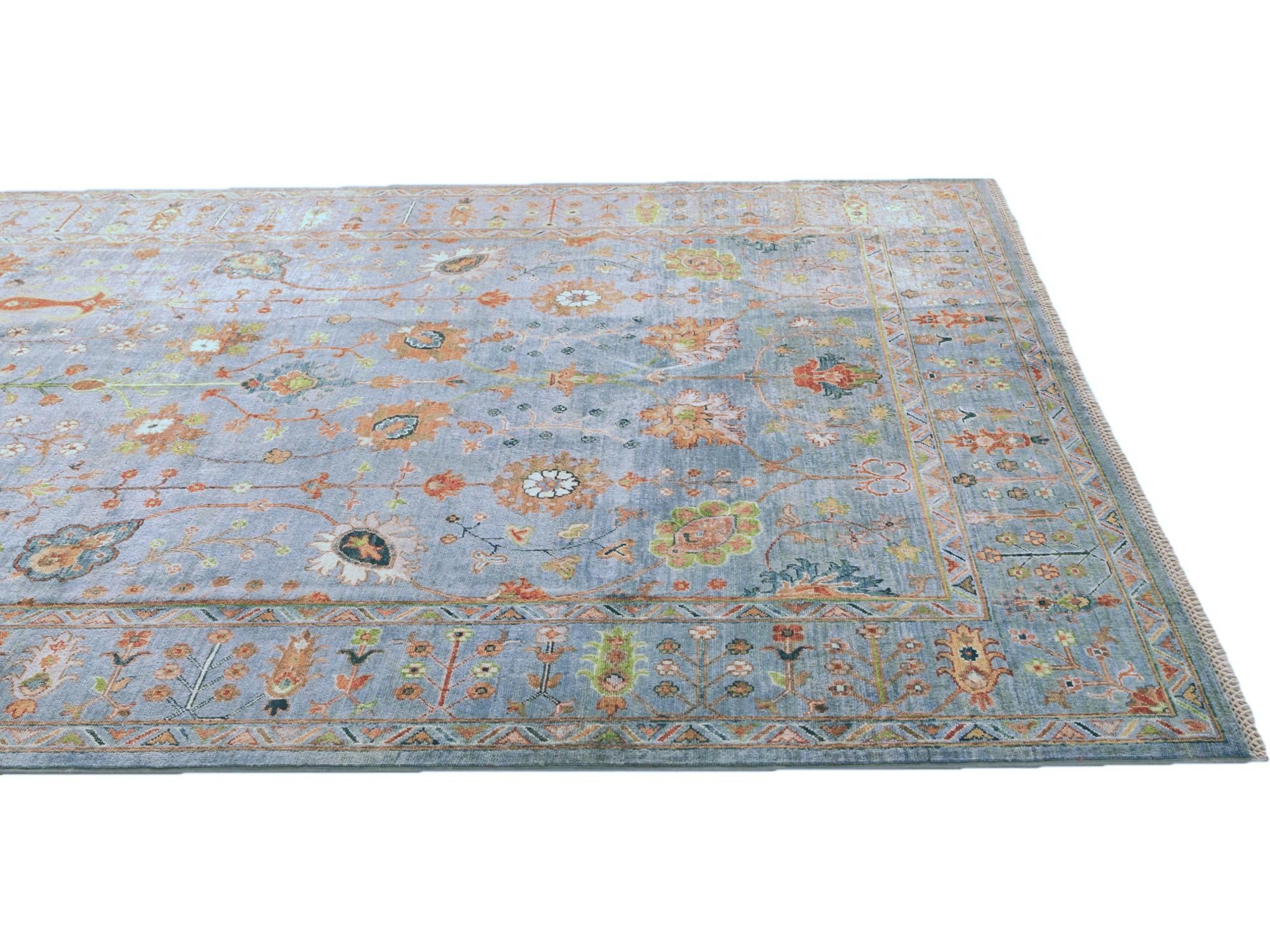 6' 10 x 9' 11 Hand Knotted Ariana Ziegler Rug