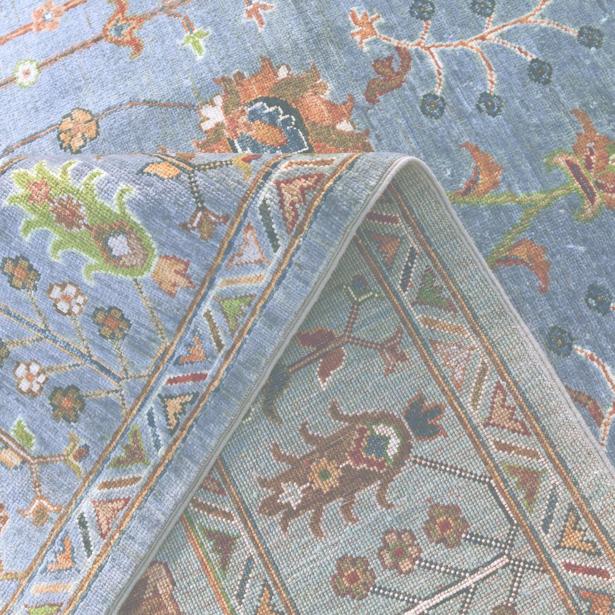 6' 10 x 9' 11 Hand Knotted Ariana Ziegler Rug