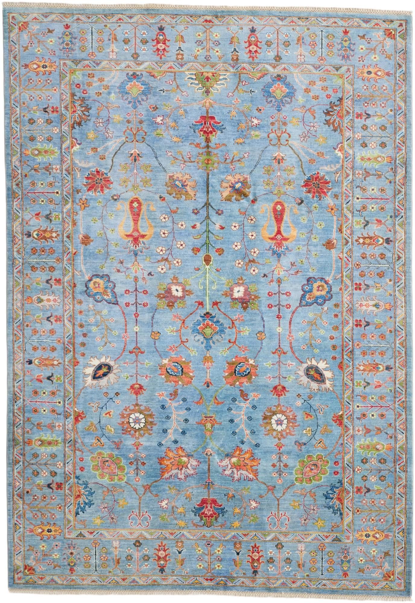 6' 10 x 9' 11 Hand Knotted Ariana Ziegler Rug
