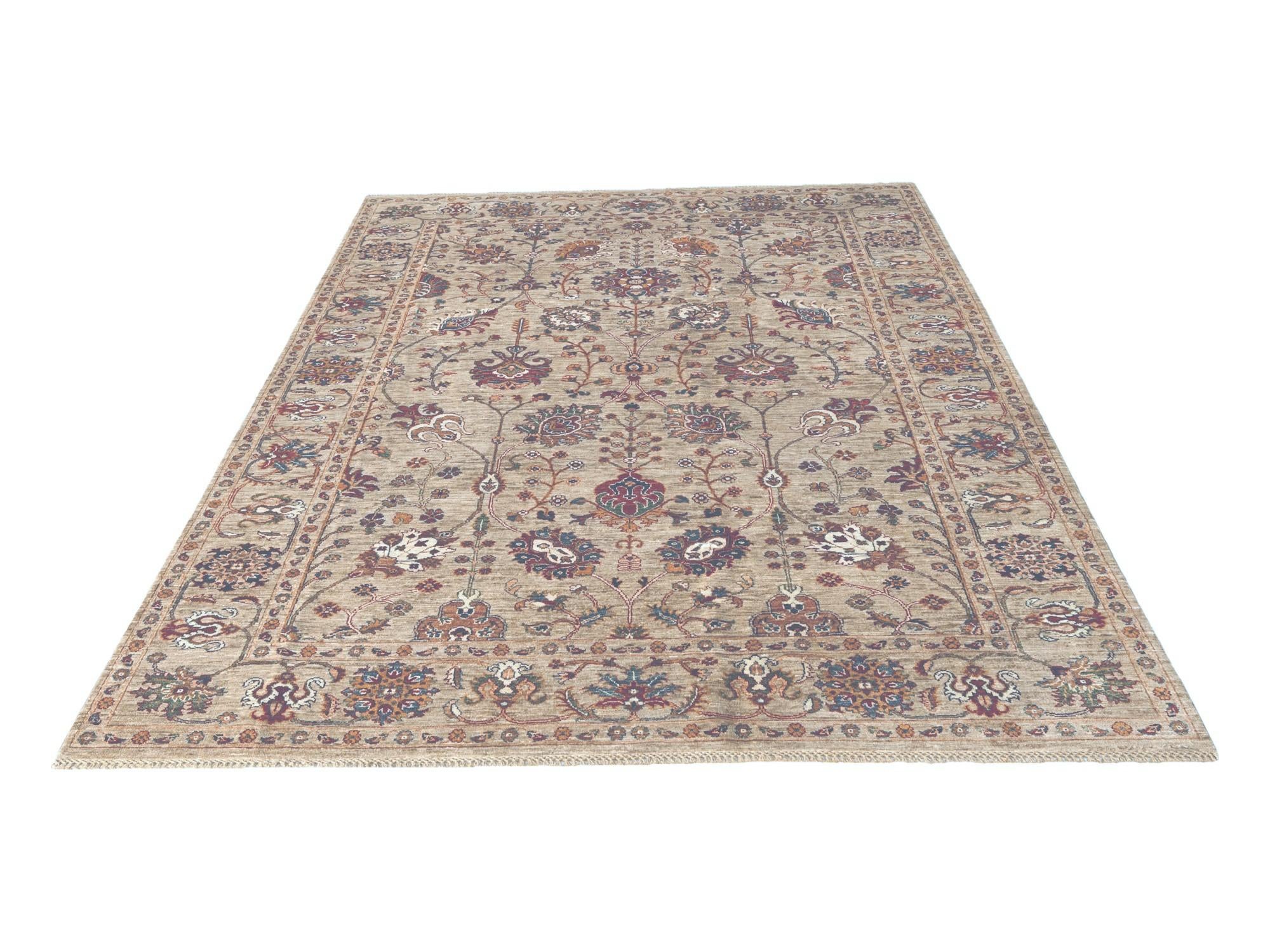 6' 9 x 9' 11 Hand Knotted Ariana Ziegler Rug
