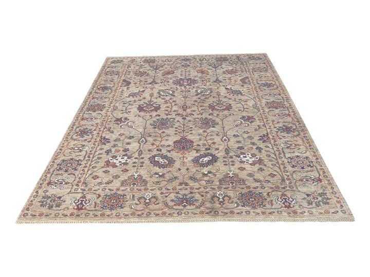 6' 9 x 9' 11 Hand Knotted Ariana Ziegler Rug