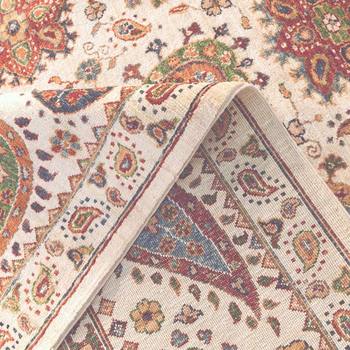 6' 9 x 10' Hand Knotted Ariana Ziegler Rug