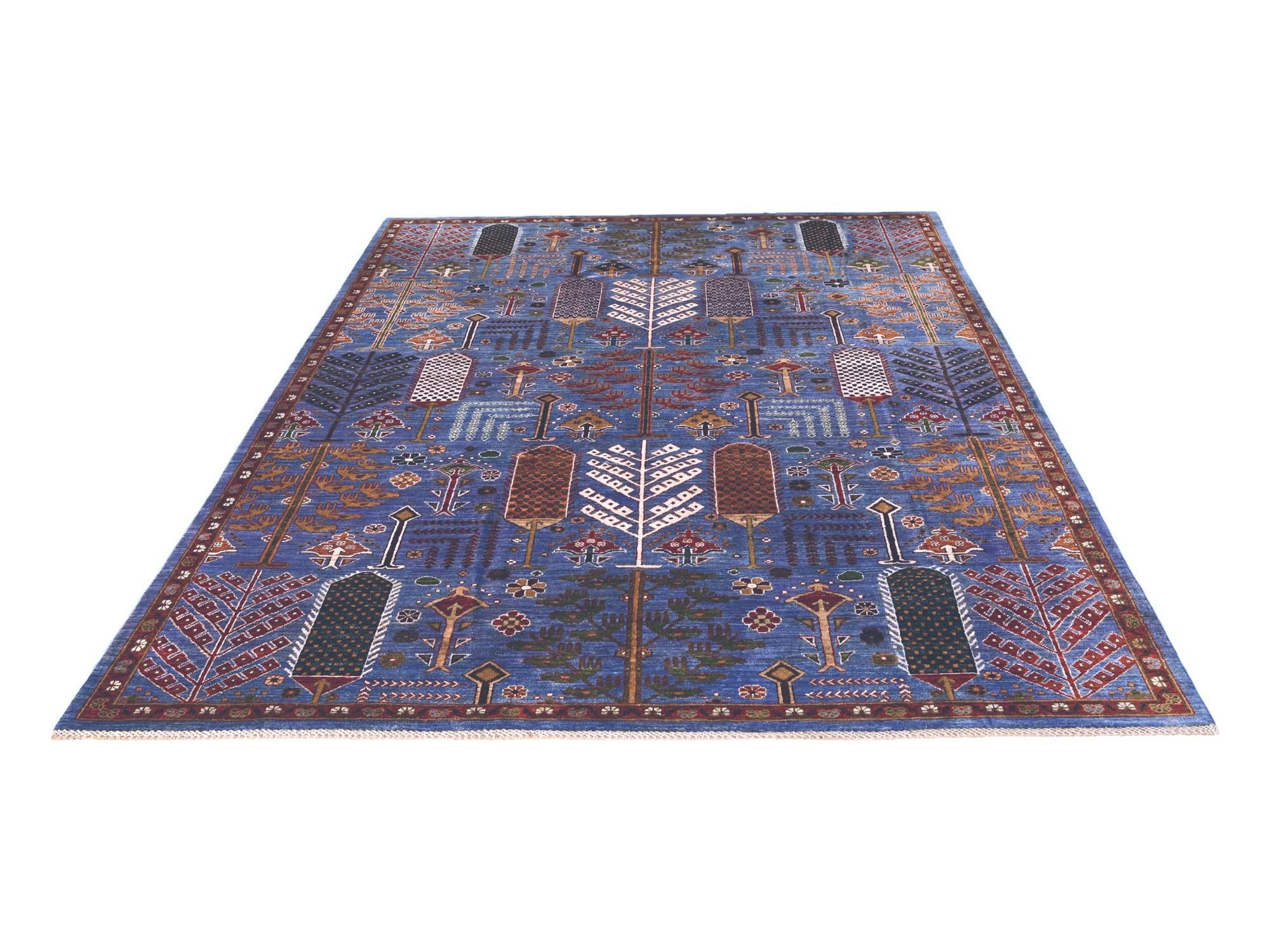 6' 9 x 9' 7 Hand Knotted Ariana Ziegler Rug