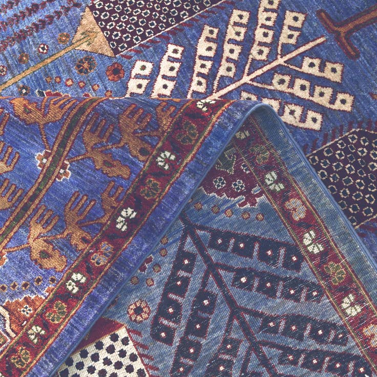 Detail image of 6' 9 x 9' 7 Hand Knotted Ariana Ziegler Rug