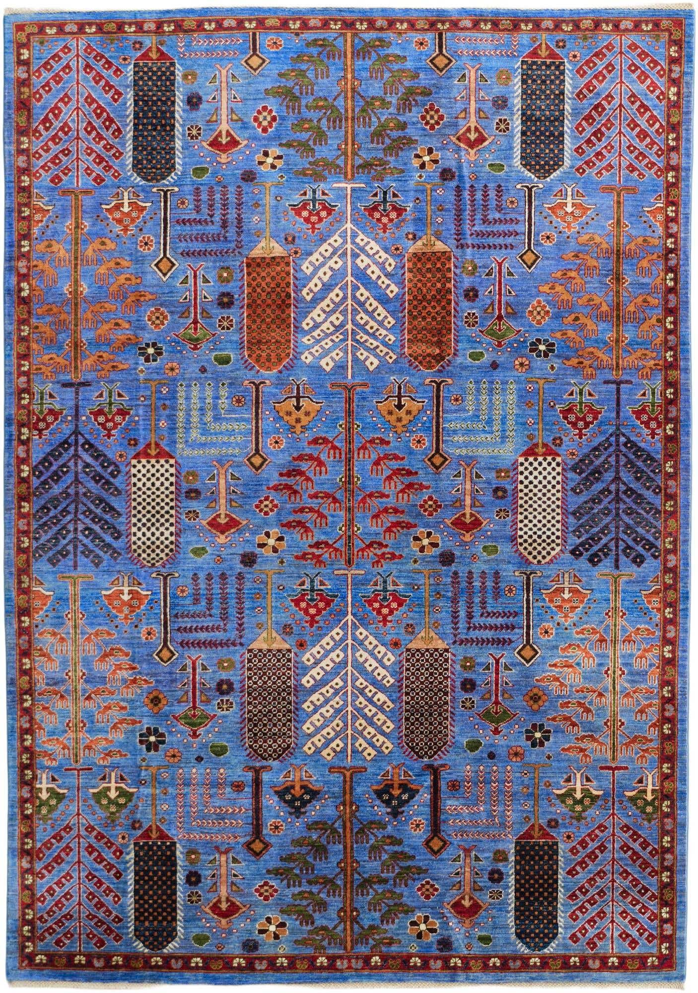 6' 9 x 9' 7 Hand Knotted Ariana Ziegler Rug