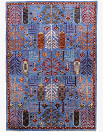 6' 9 x 9' 7 Hand Knotted Ariana Ziegler Rug