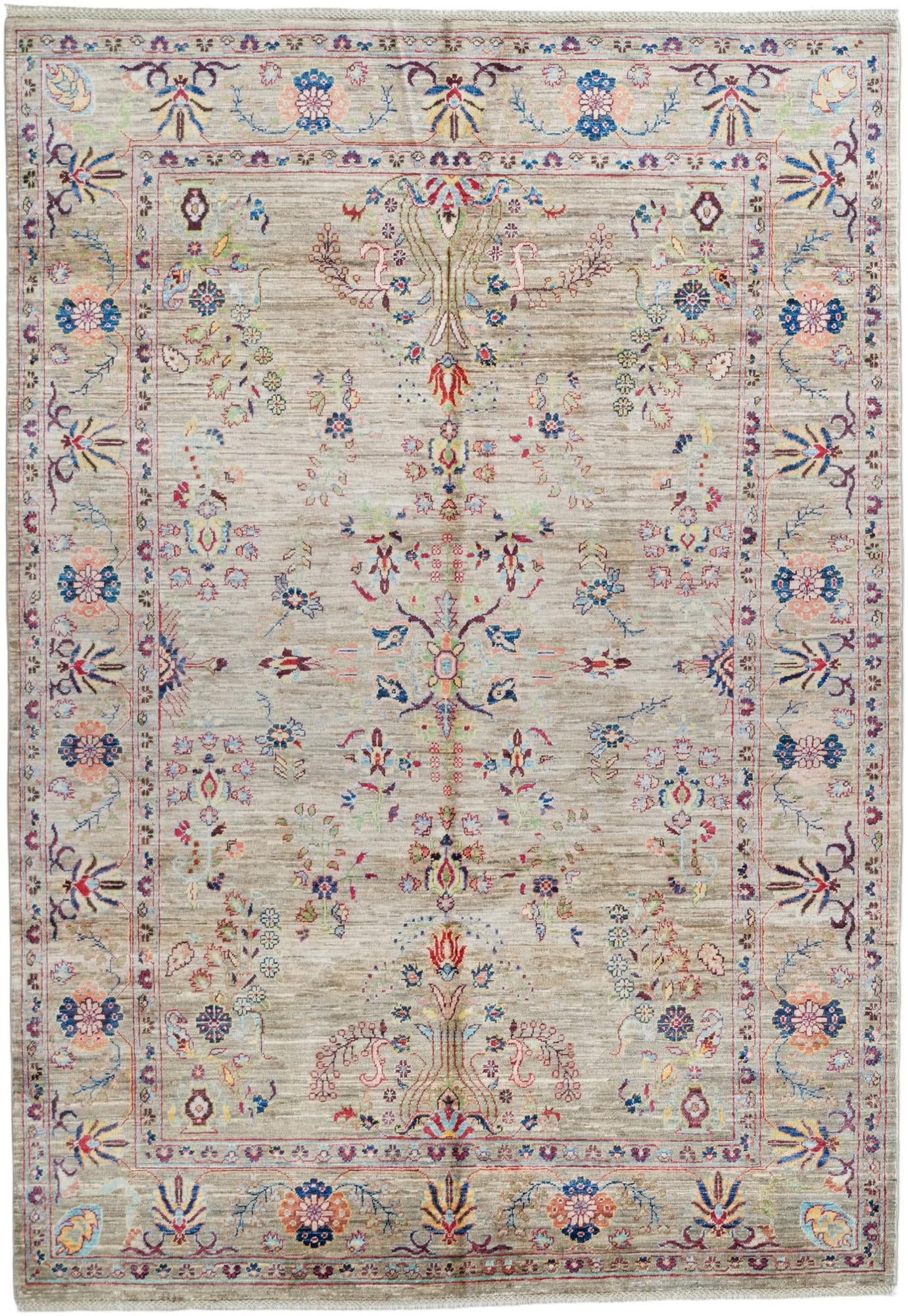 5' 9 x 8' 4 Hand Knotted Ariana Ziegler Rug