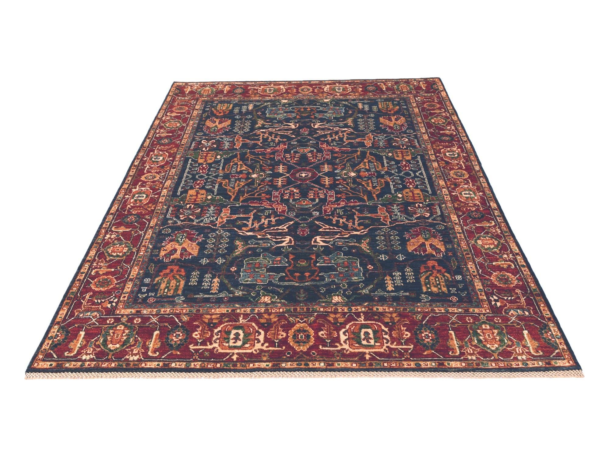 5' 10 x 8' Hand Knotted Ariana Ziegler Rug