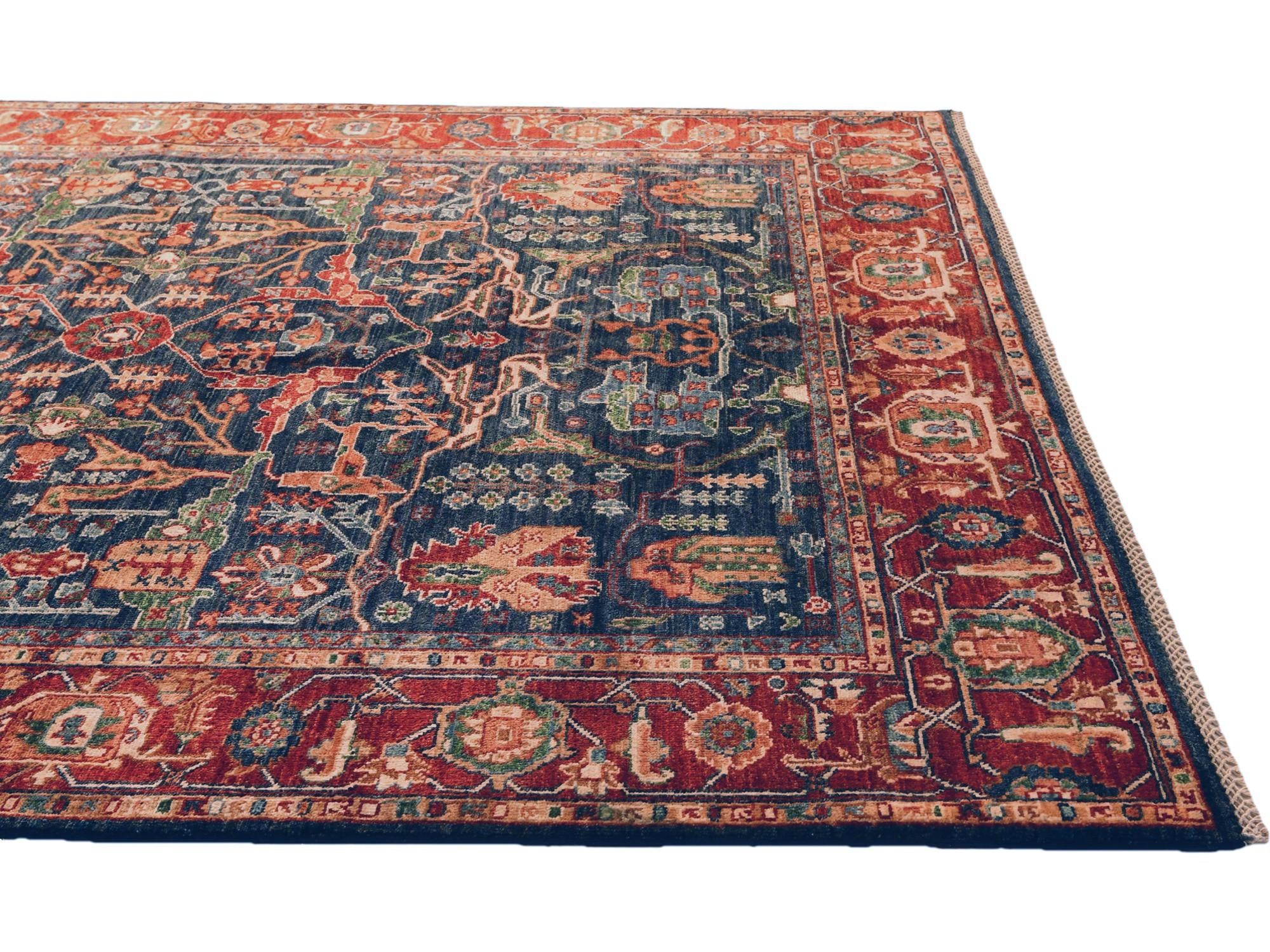 5' 10 x 8' Hand Knotted Ariana Ziegler Rug