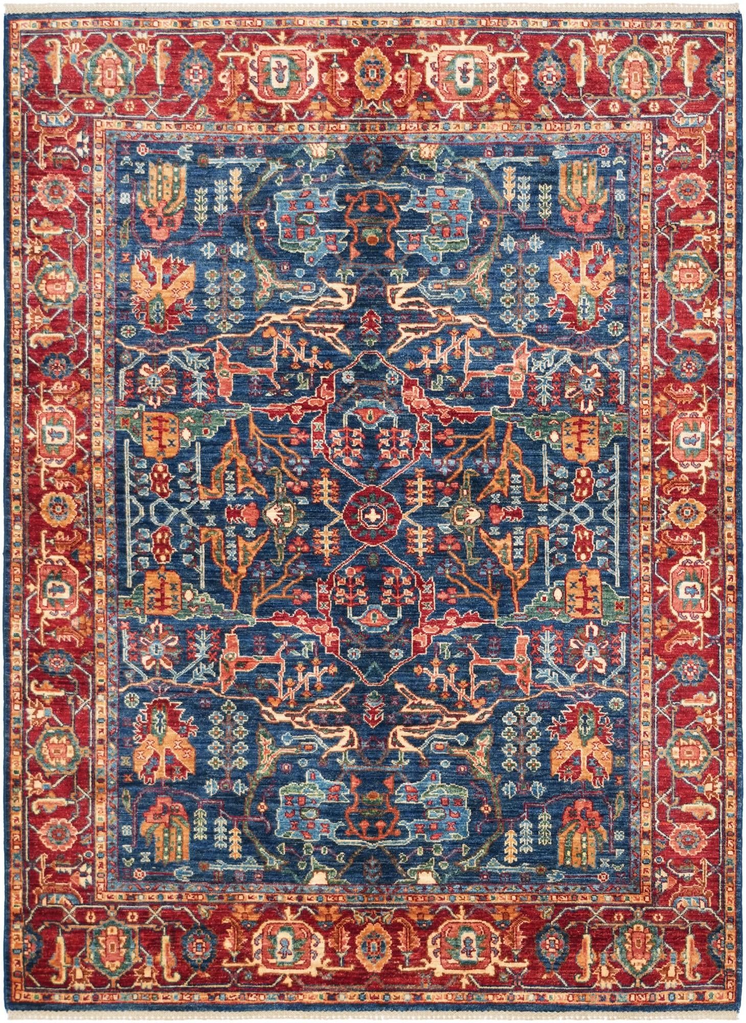 5' 10 x 8' Hand Knotted Ariana Ziegler Rug