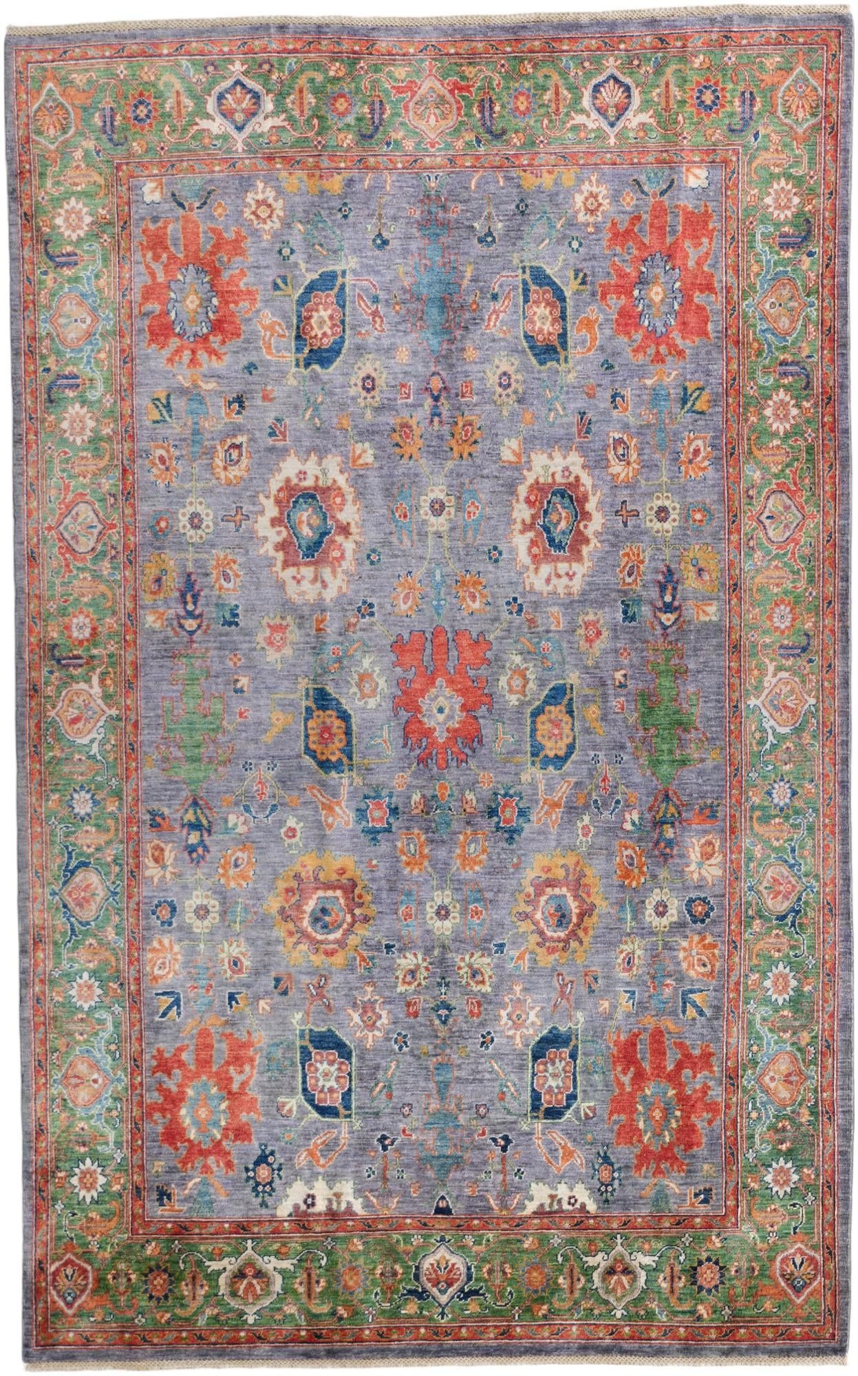 6' 4 x 10' 3 Hand Knotted Ariana Ziegler Rug