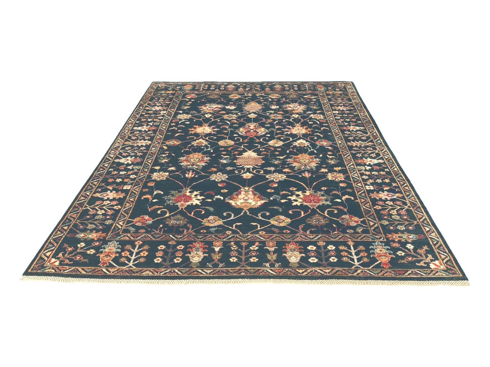 6' 8 x 9' 10 Hand Knotted Ariana Ziegler Rug