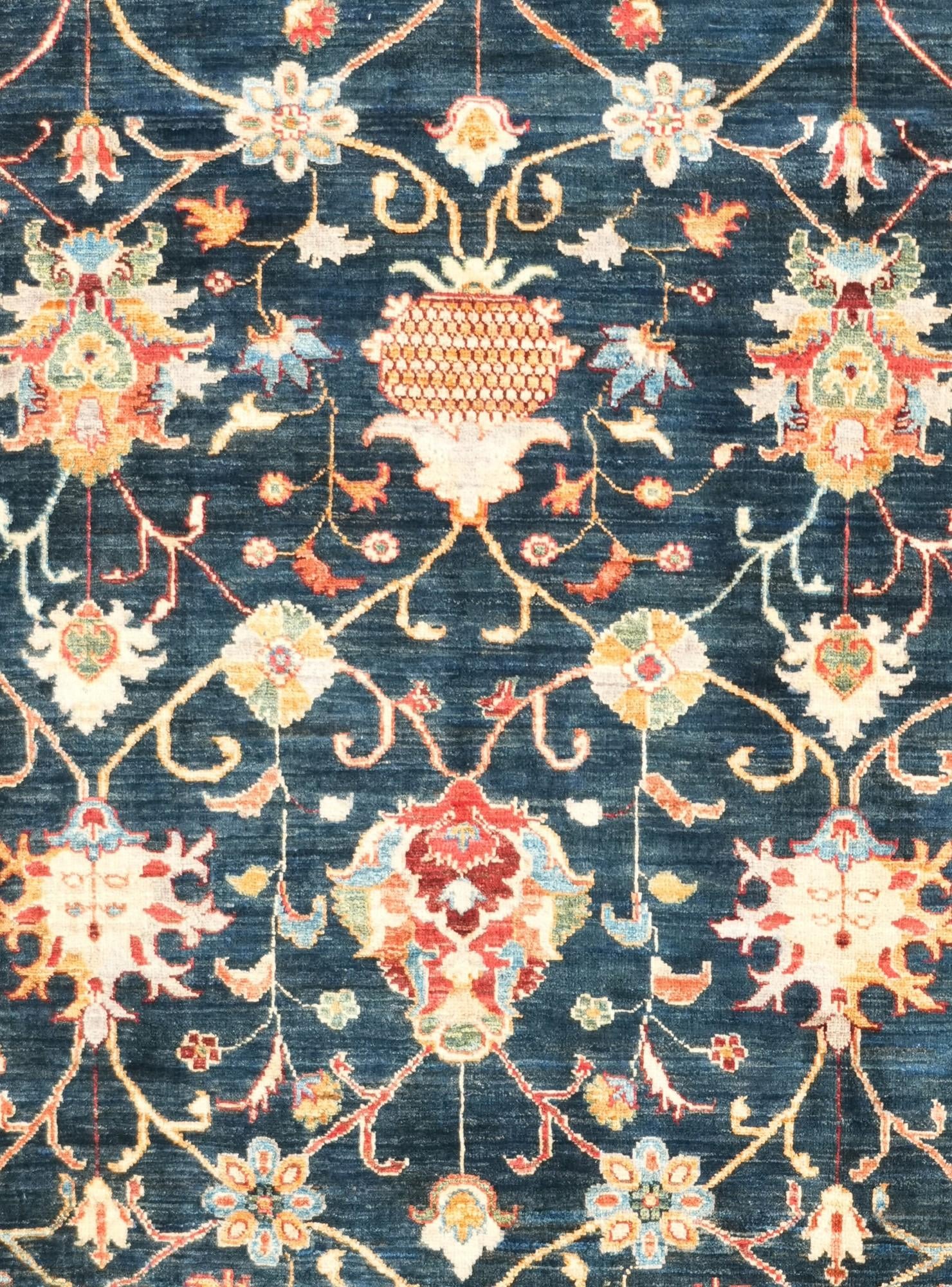 6' 8 x 9' 10 Hand Knotted Ariana Ziegler Rug