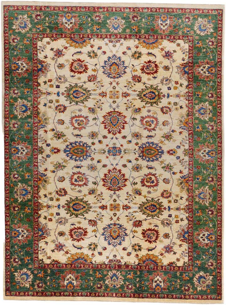 6' 11 x 9' 5 Hand Knotted Ariana Ziegler Rug