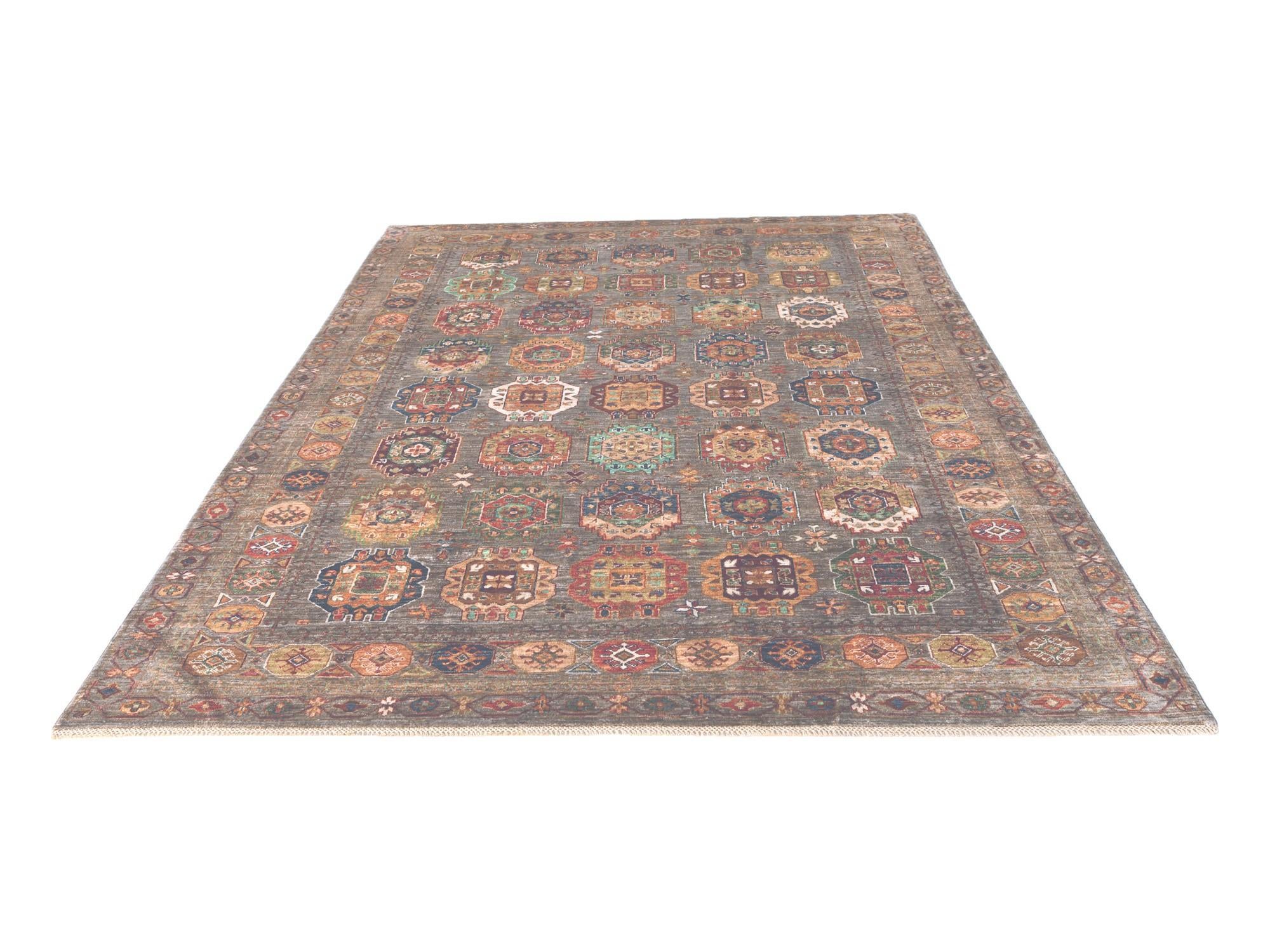 7' x 10' 2 Hand Knotted Ariana Ziegler Rug