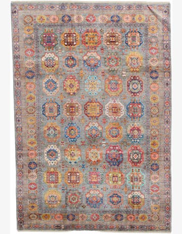7' x 10' 2 Hand Knotted Ariana Ziegler Rug