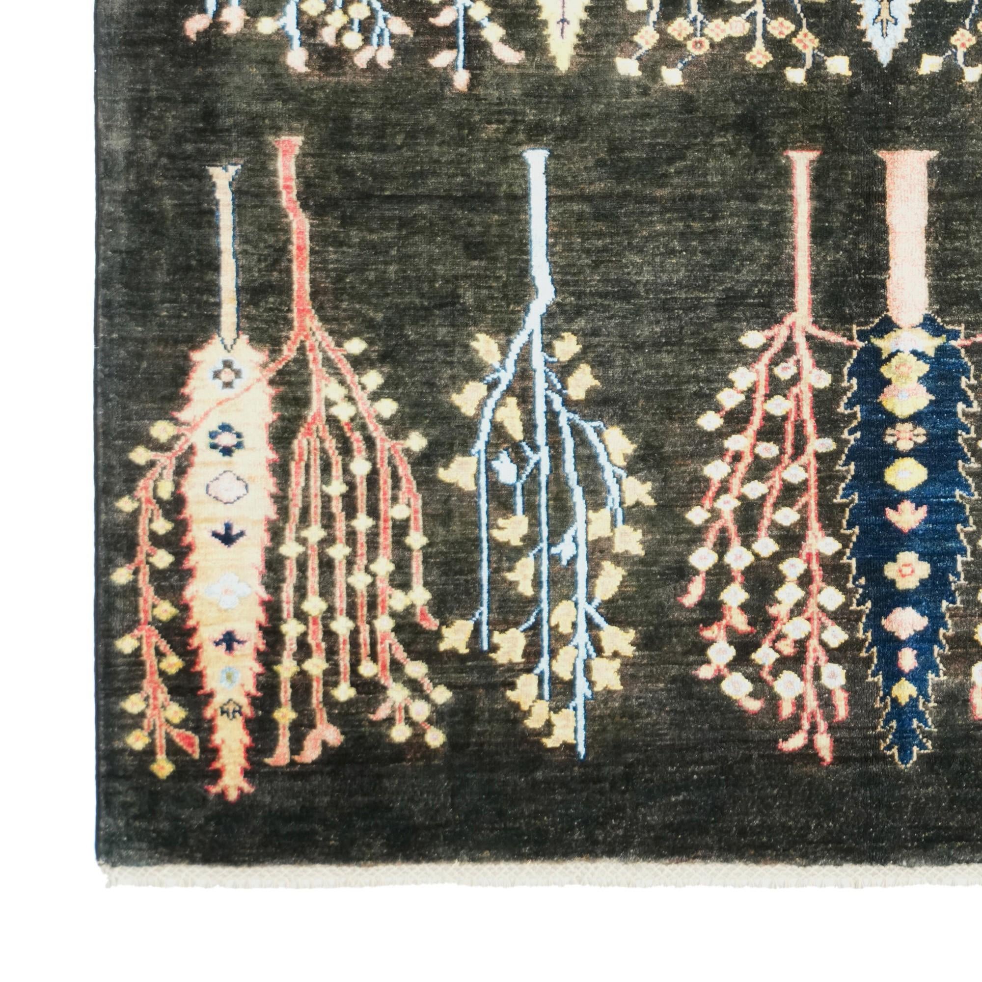 5' 9 x 7' 10 Hand Knotted Ariana Ziegler Rug