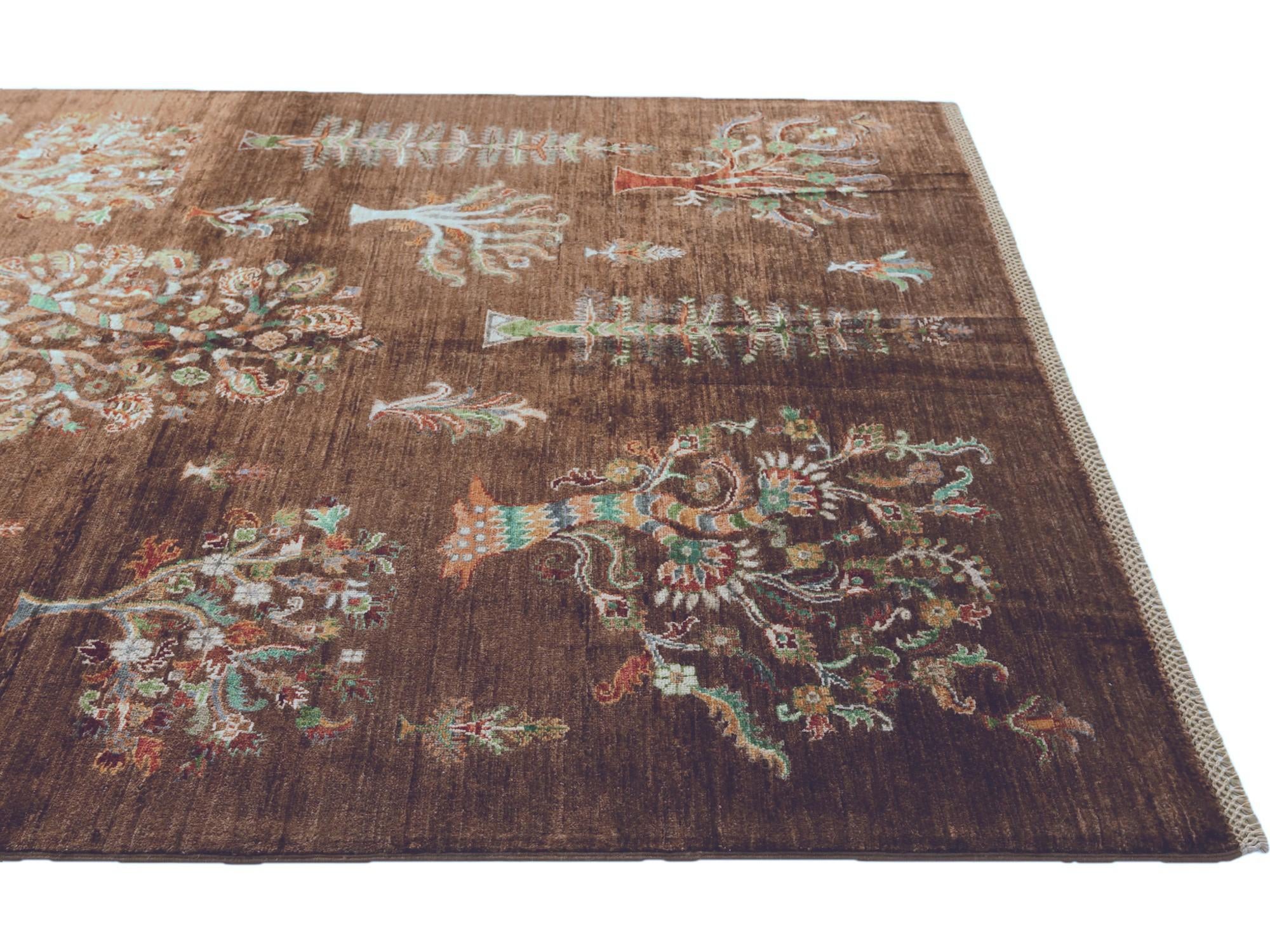 5' 8 x 7' 9 Hand Knotted Ariana Ziegler Rug