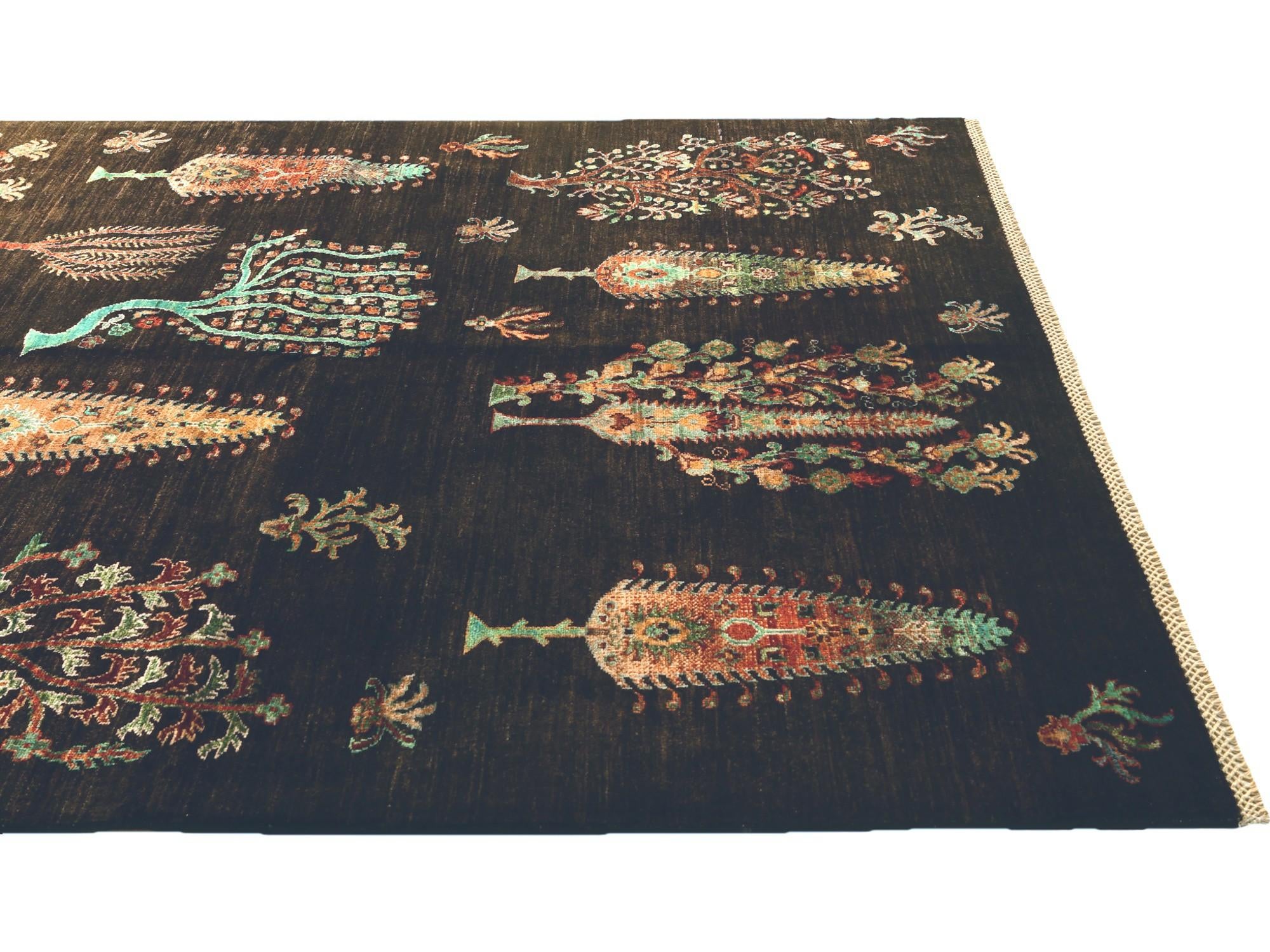 5' 7 x 7' 5 Hand Knotted Ariana Ziegler Rug