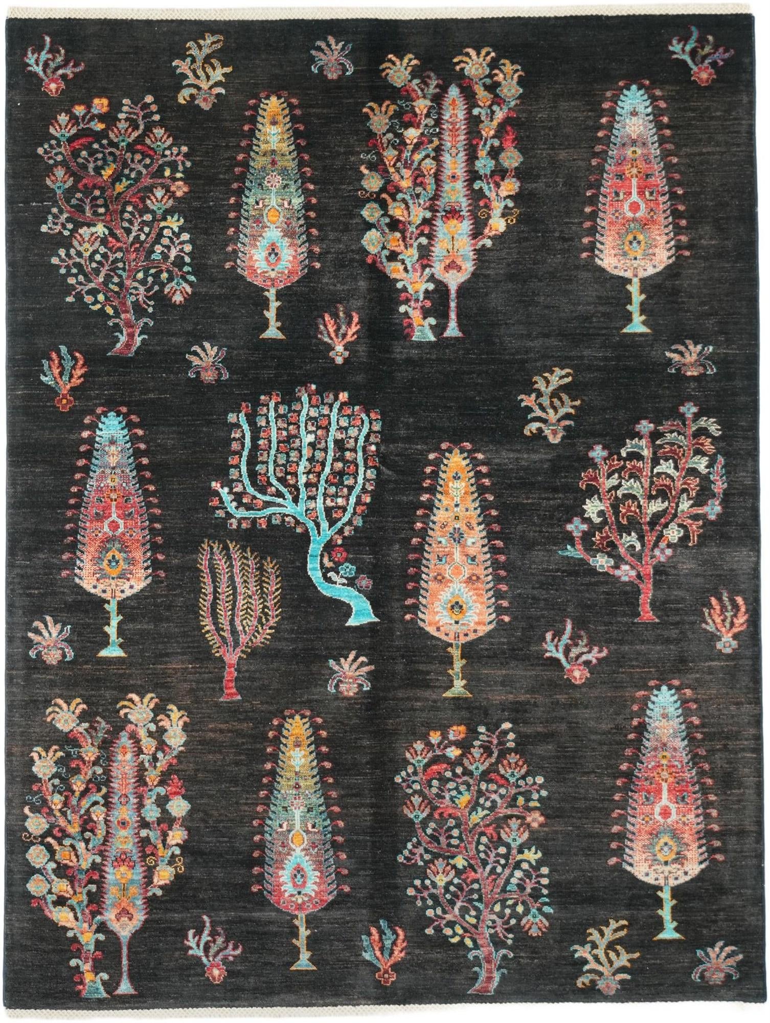 5' 7 x 7' 5 Hand Knotted Ariana Ziegler Rug