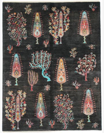 5' 7 x 7' 5 Hand Knotted Ariana Ziegler Rug
