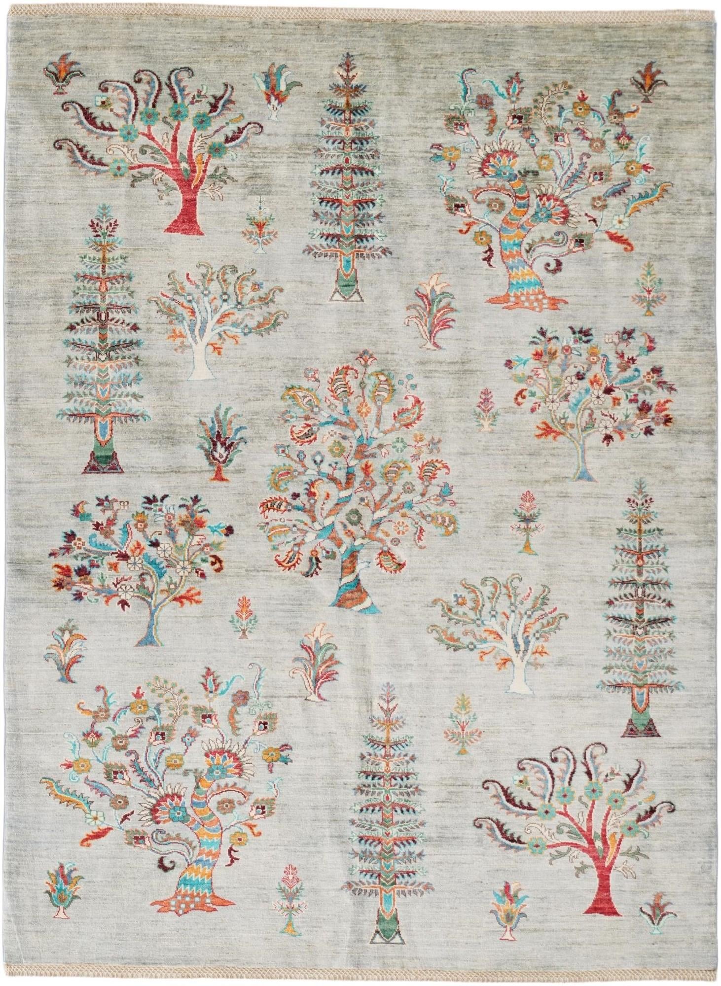 5' 8 x 7' 9 Hand Knotted Ariana Ziegler Rug