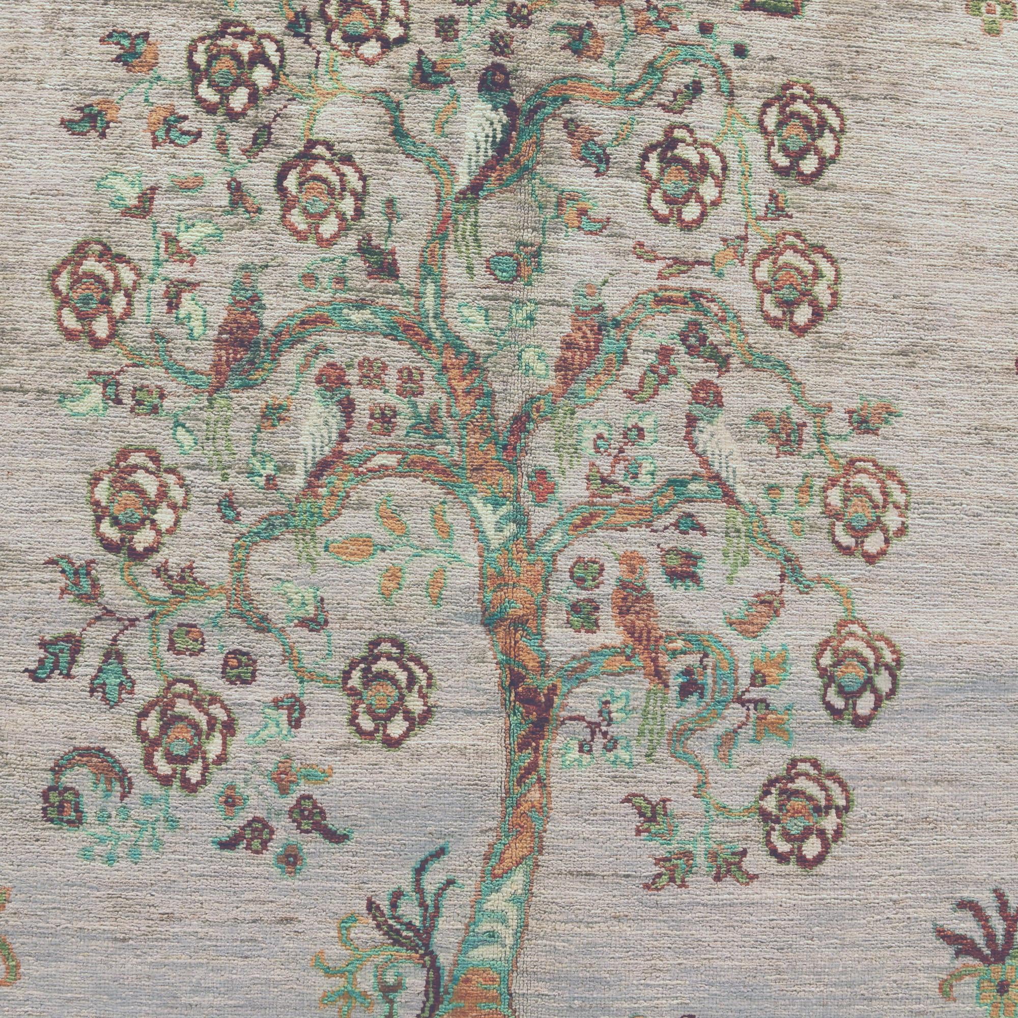 5' 9 x 8' Hand Knotted Ariana Ziegler Rug