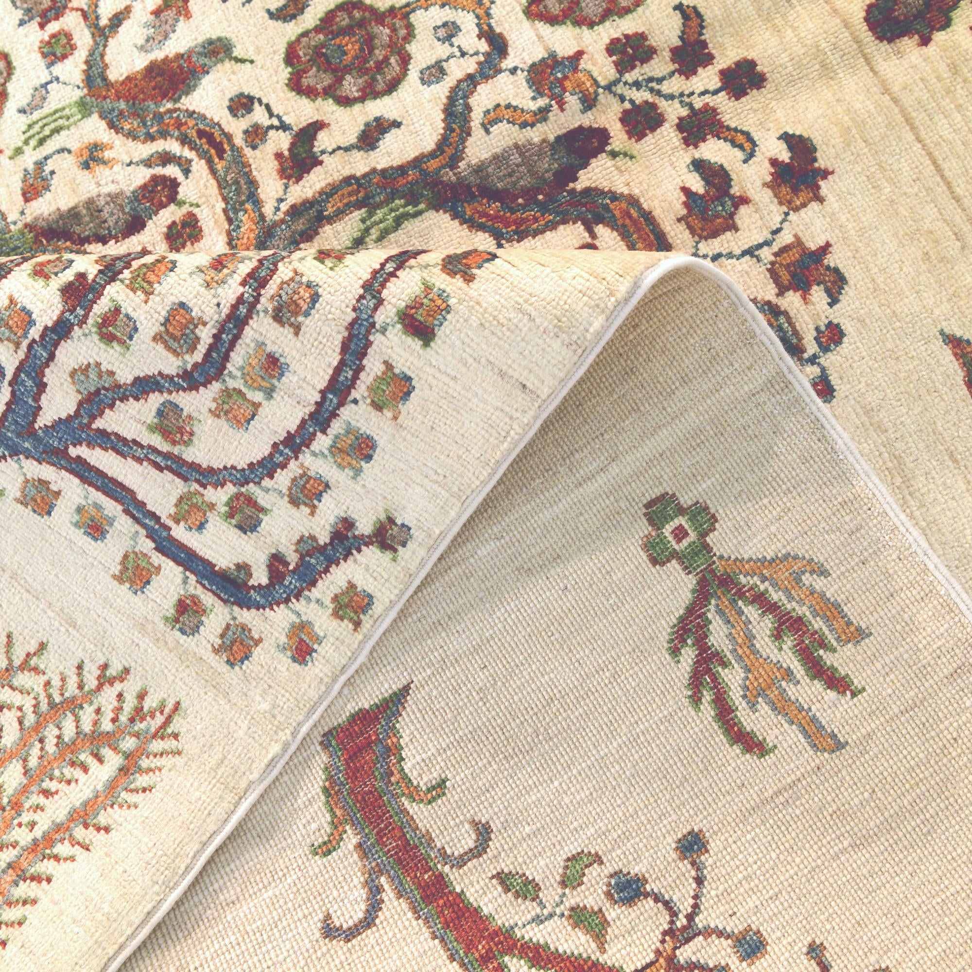 5' 9 x 7' 10 Hand Knotted Ariana Ziegler Rug