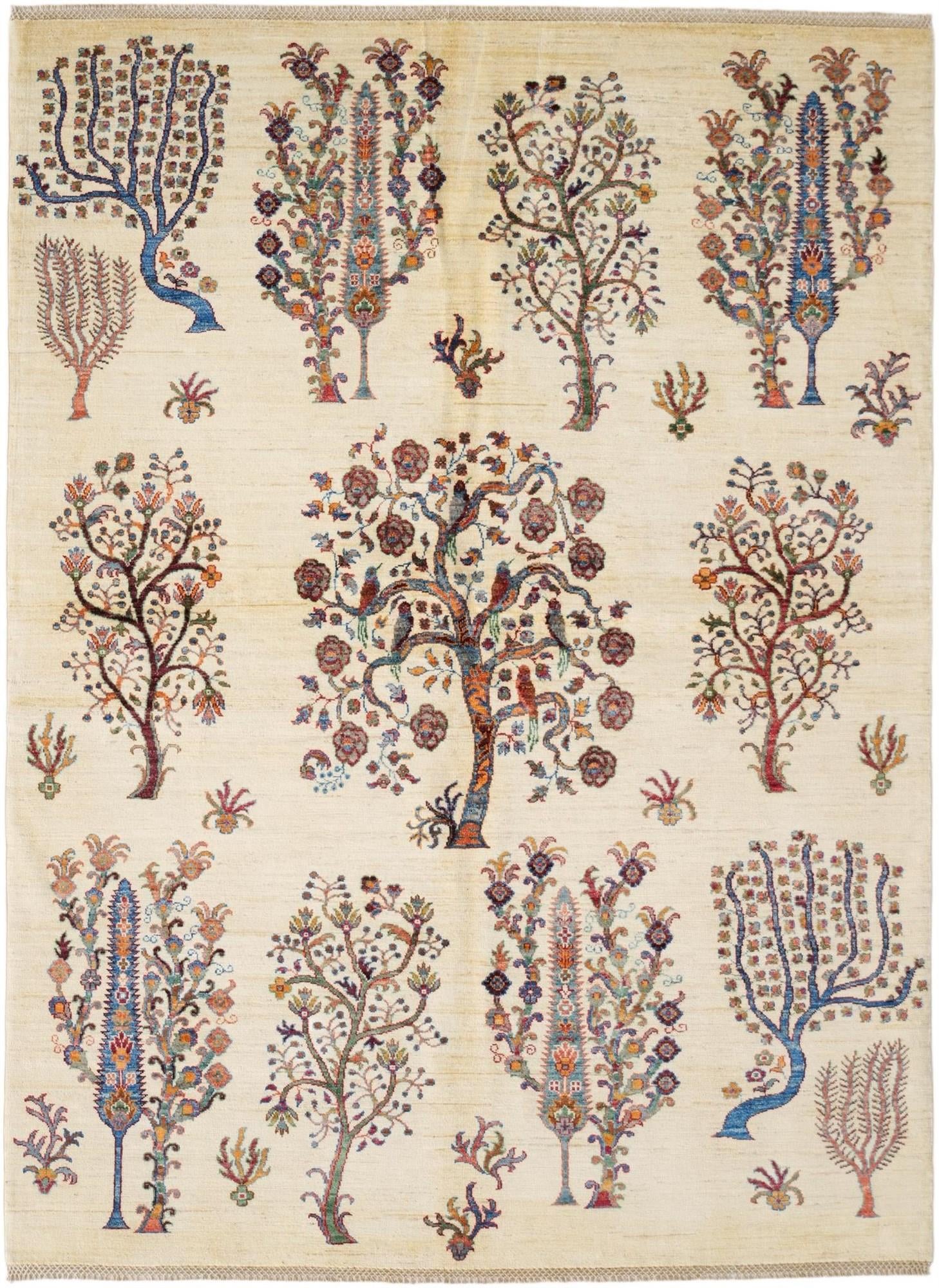 5' 9 x 7' 10 Hand Knotted Ariana Ziegler Rug